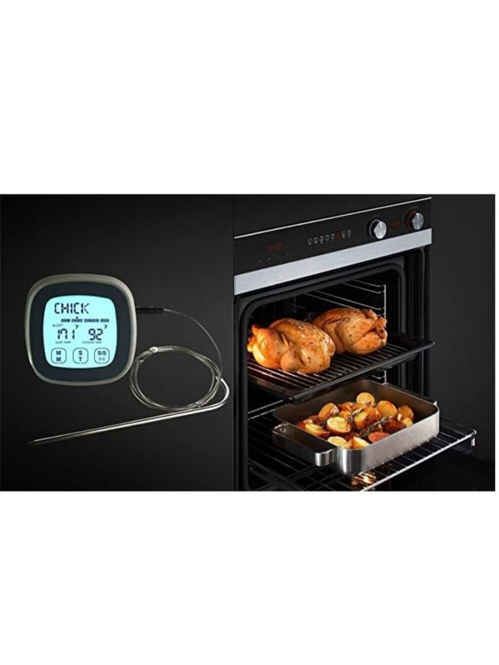 Digital Oven Thermometer with Cooking Timer - Picture 6 of 6